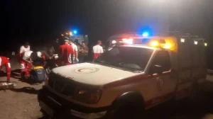 حادثه در کرمان؛ واژگونی اتوبوس حامل اتباع افغان و ایرانی با ۲۲ زخمی