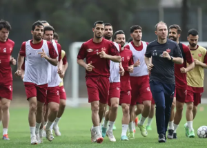 تمرین تاکتیکی پرسپولیسی‌ها برای تقابل با مس