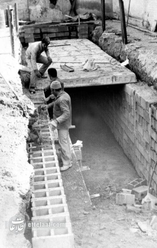 گزارش خواندنی و عکس‌های دیدنی از روزگاری که تهرانی‌ها در پناهگاه‌ زندگی می‌کردند