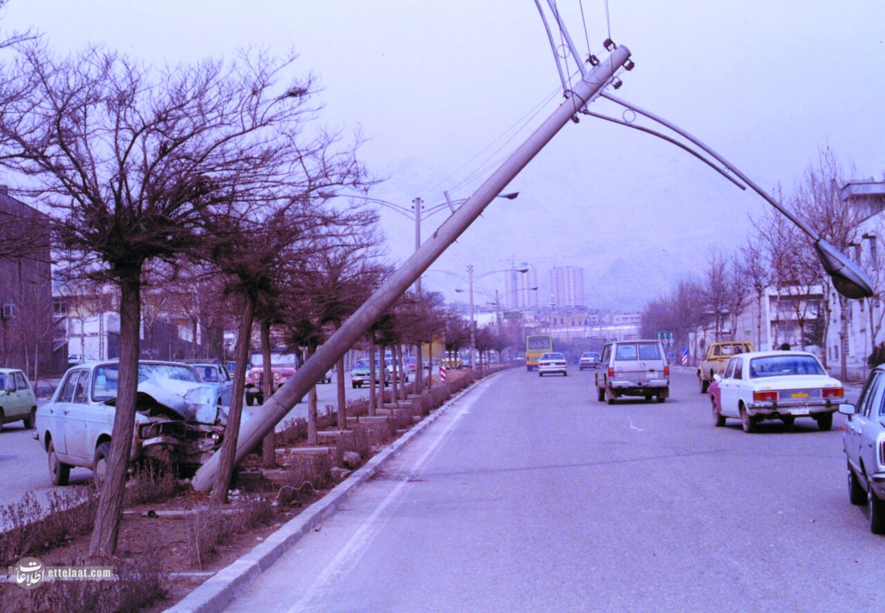 گزارش تصویری از تصادفات عجیب در تهران ۴۰ سال پیش!