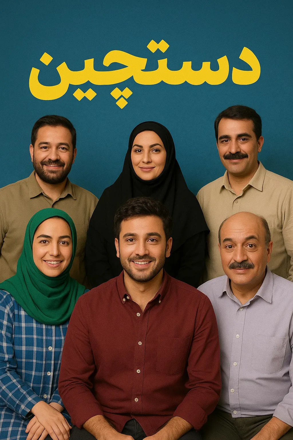 تصویر ساختگی کارتونی از سریال دستچین