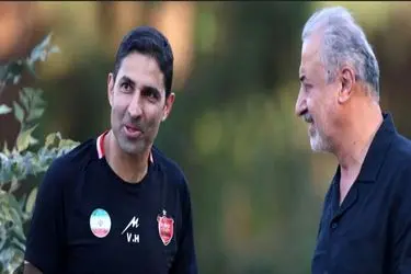 هواداران پرسپولیس علیه هاشمیان و درویش:حیا کن رها کن!