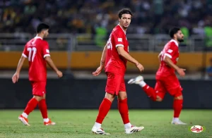 هافبک پرسپولیس برابر کرواسی به میدان رفت