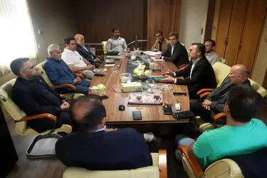 برگزاری جلسه هیات مدیره باشگاه شمس آذر
