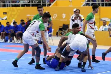 نایب قهرمانی کبدی پسران ایران در بحرین