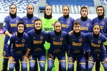 خاتون بم صدرنشین لیگ برتر فوتبال بانوان شد