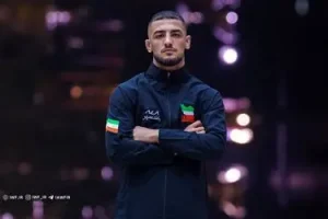 سینا خلیلی به یکچهارم نهایی قهرمانی جهان رسید