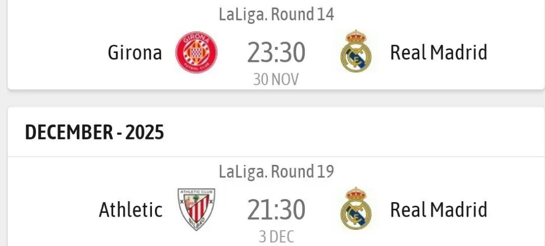 رئال باید در کمتر از ۷۲ ساعت دو بازی انجام دهد! رئال باید در کمتر از ۷۲ ساعت دو بازی انجام دهد!