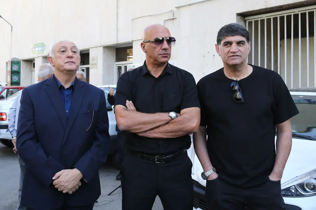 مراسم تشییع پیکر مرحوم اکبر کارگرجم(عکس)