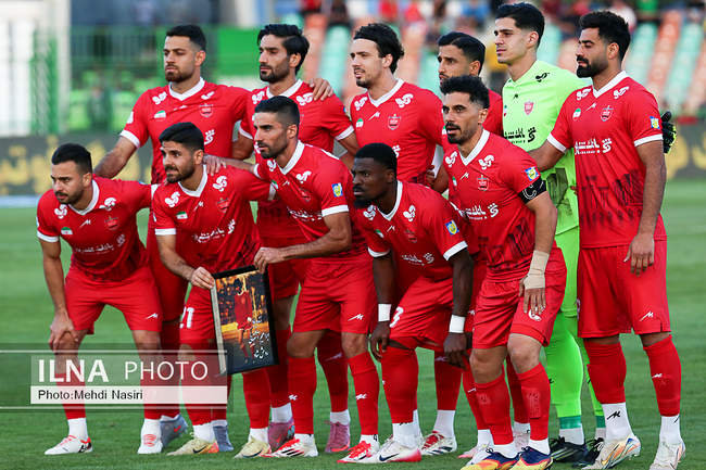 گزارش تصویری تیم‌های پرسپولیس و ذوب آهن اصفهان