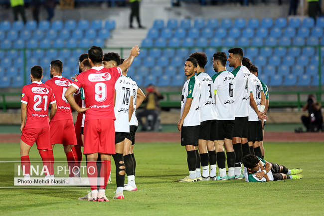 گزارش تصویری تیم‌های پرسپولیس و ذوب آهن اصفهان