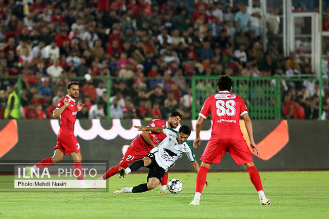 گزارش تصویری تیم‌های پرسپولیس و ذوب آهن اصفهان