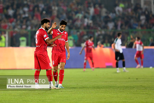 گزارش تصویری تیم‌های پرسپولیس و ذوب آهن اصفهان