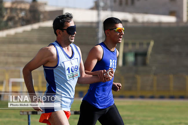 بیست و سومین دوره مسابقات دو و میدانی نابینایان و کم بینایان