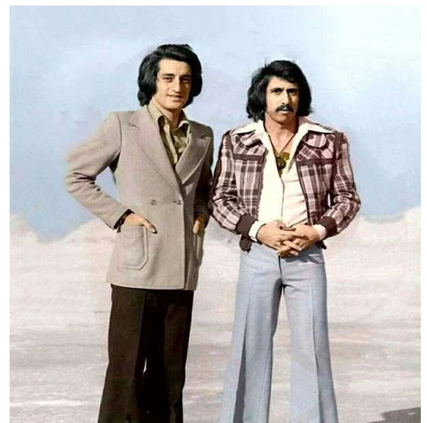 عکس باورنکردنی از تیپ و قیافه “شهرام شب پره” و “ابی” در قبل انقلاب/ تصویر