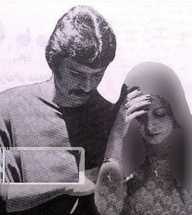 عکس رو شده از امین تارخ در قبل انقلاب کنار این خانم بازیگر+ عکس