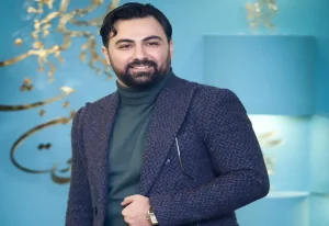 چهره عجیب بابک انصاری همسر آرام جعفری در اوایل ورود به بازیگری+ عکس