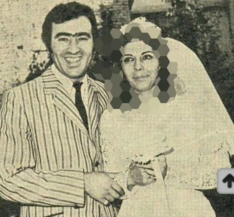 ذوق عحجیب و جالب ثریا قاسمی در روز عروسی اش+ عکس