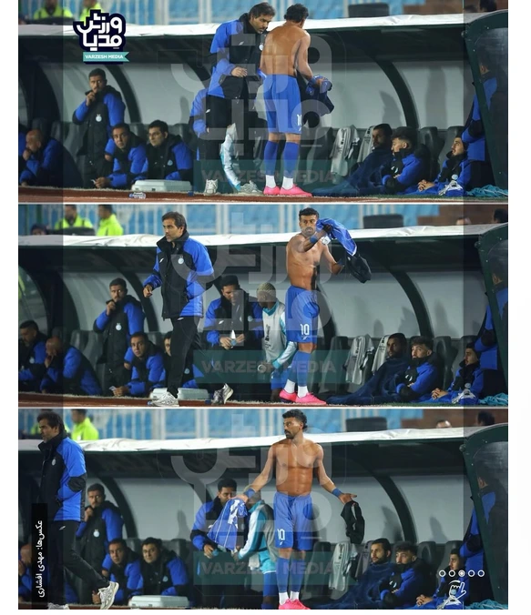 رامین رضاییان باز هم برای استقلال حاشیه درست کرد!+ عکس