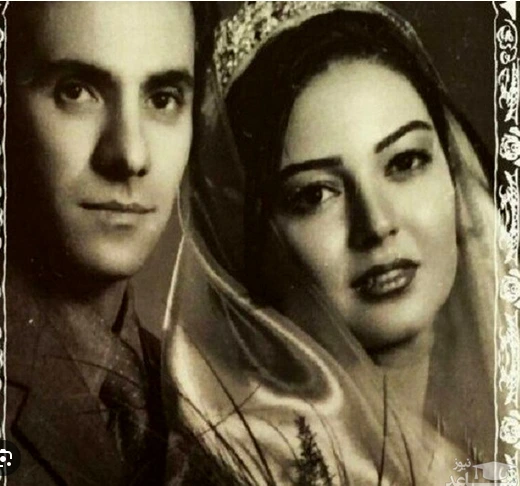 تصویری دیده نشده از چهره آزیتا غفاری در روز عروسی با شوهر معروفش+ عکس