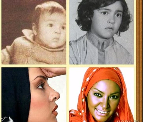تصویری جالب از چهره زیبا بروفه وقتی کودک بود+ عکس