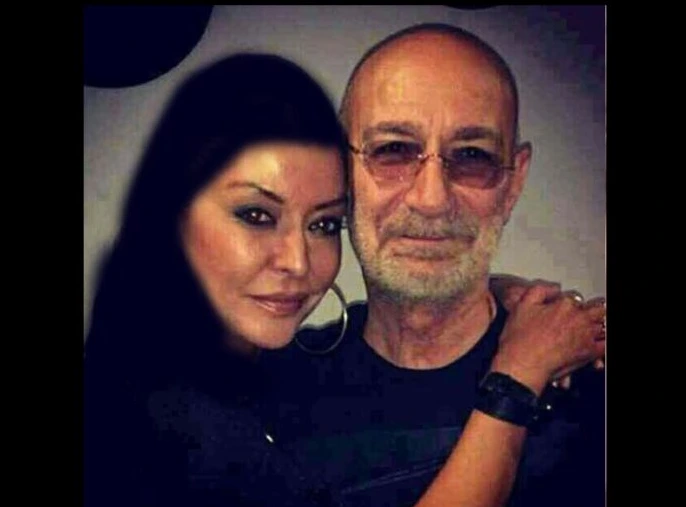 ژست عاشقانه سیاوش قمشی و همسر جوان ششمش+ عکس