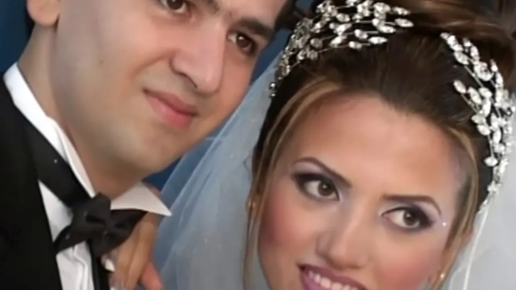 چهره عجیب همسر حمید طالب زاده در روز عروسی اش+ عکس