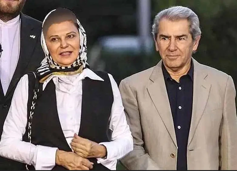 عاشقانه فرامرز قریبیان و همسر جوان دومش+ عکس