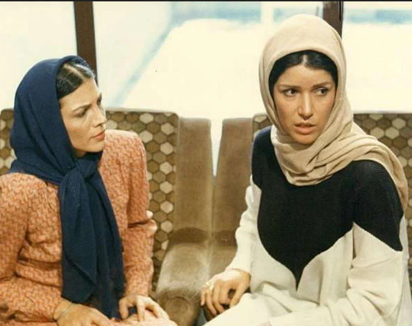 عکسی زیرخاکی از فرزانه کابلی در فیلم های اوایل انقلاب