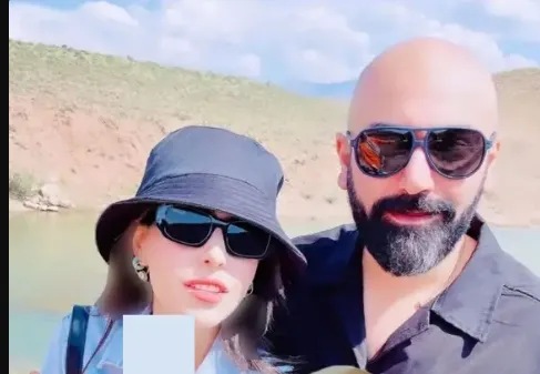 لاو ترکاندن مهدی کوشکی و همسر جدیدش در طبیعت+ عکس