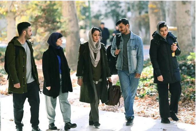 عکس‌های جدید هدیه تهرانی در دانشگاه تهران منتشر شد