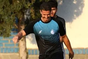 وریا غفوری از جایگاه ویژه بازی را تماشا کرد