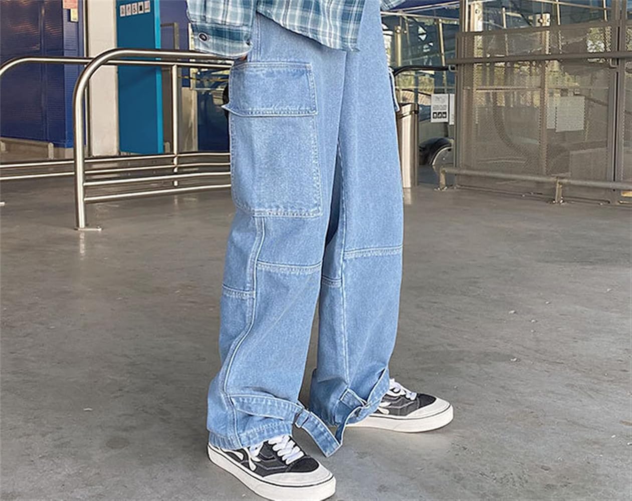 شلوار جین لوز فیت مردانه- بانی مد