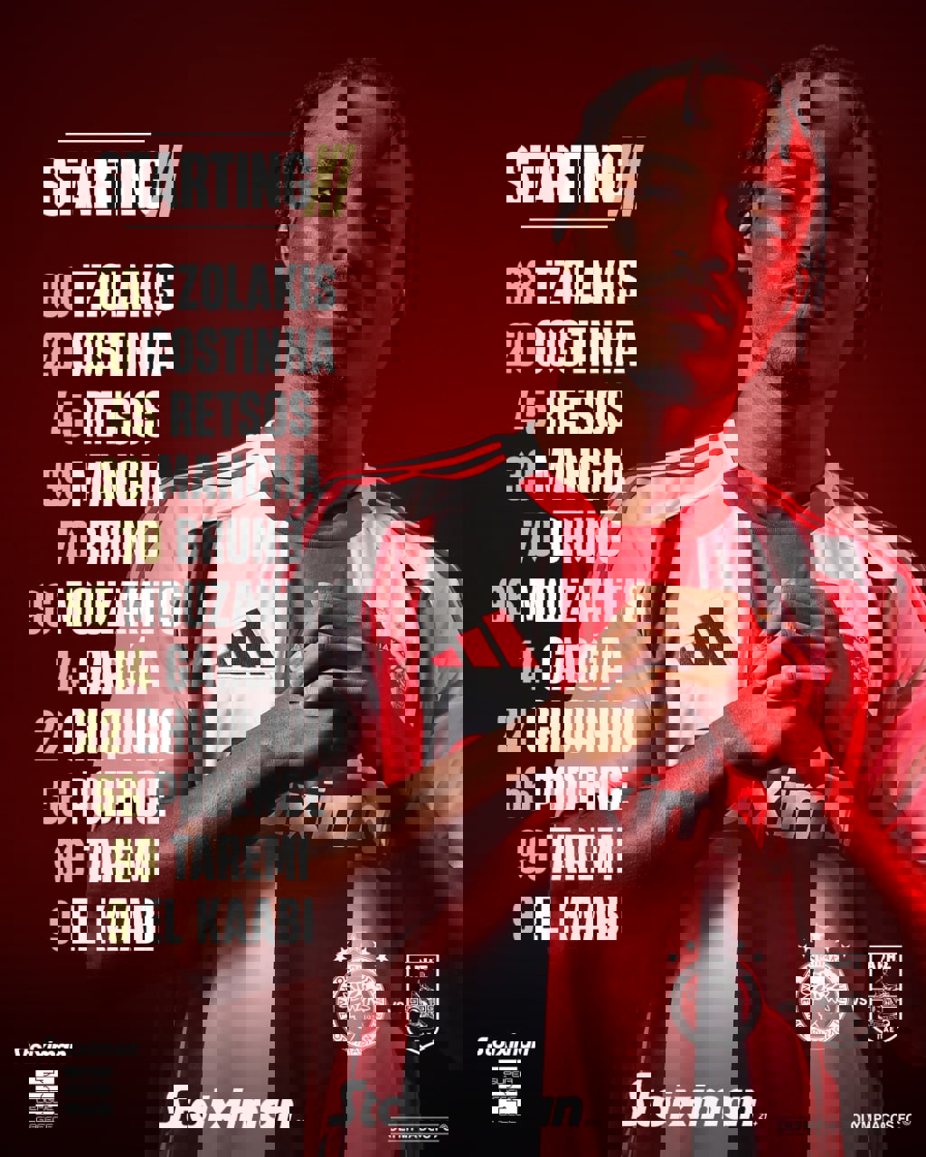 مهدی طارمی در ترکیب اصلی المپیاکوس مقابل آریس مهدی طارمی در ترکیب اصلی المپیاکوس مقابل آریس