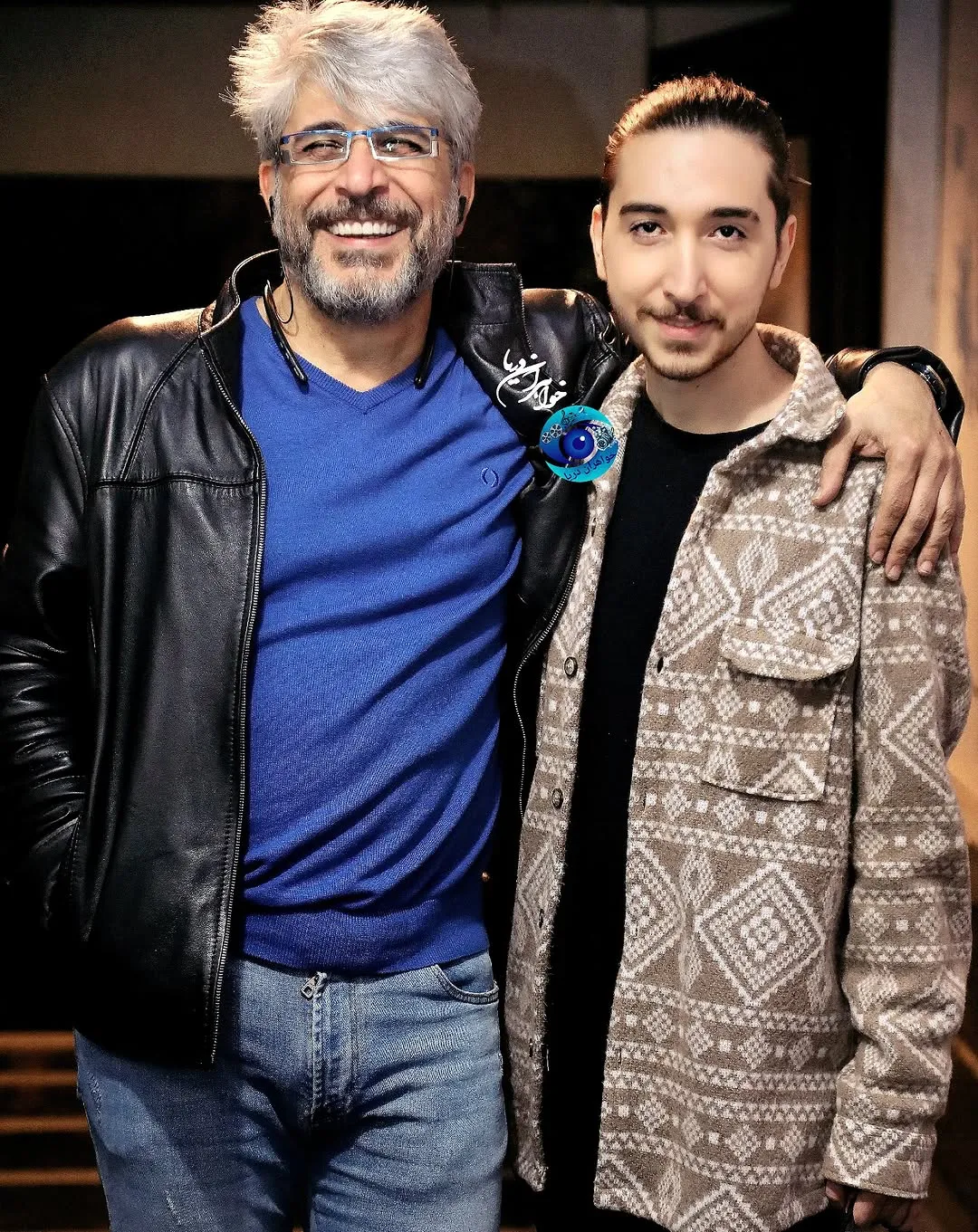 بازیگر &laquo;ساعت خوش&raquo; همراهِ پسرش، راستین دیده شد