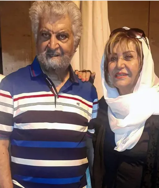 چهرۀ «فرانک» بازیگر سینمای قبل انقلاب در ۷۵ سالگی