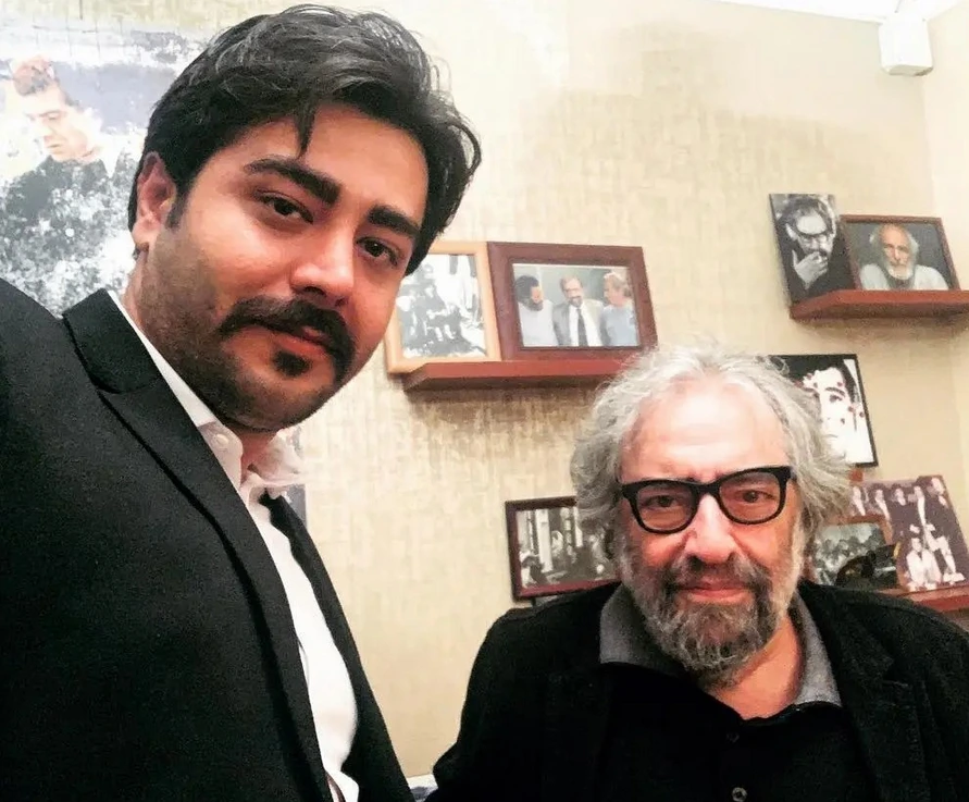 همسر مریم مومن در کنار کارگردان قیصر+ عکس