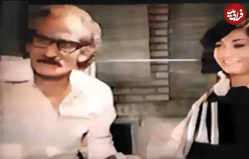 کیومرث ملک مطیعی ۴۱ ساله در کنار شهره صولتی