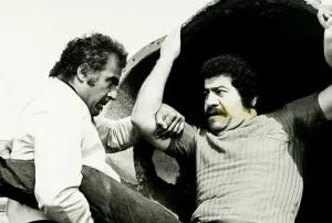 تصویر دیده‌نشده از ستاره قبلِ انقلاب در خط مقدم جبهه