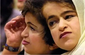 عکس| سفر در زمان؛ «لاله و لادن 6 ساله» در کنار امام خمینی؛ سال 1358