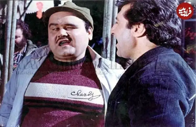 اکبر عبدی در اولین فیلمش در ۲۴ سالگی؛ سال ۱۳۶۳