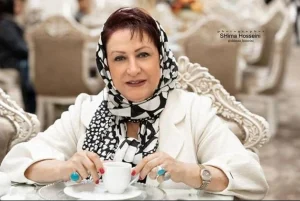 تصویری از جشن مریم امیر جلالی در شب سال نو میلادی