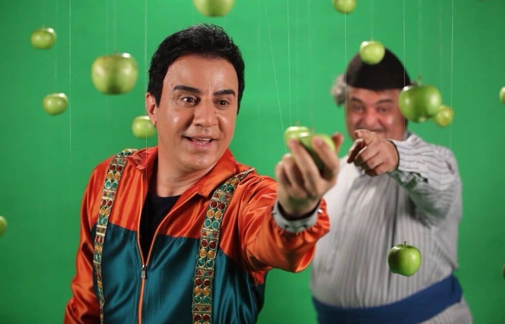 عکس/ بازگشت رسمی عمو پورنگ به تلوزیون با “بچه محل”