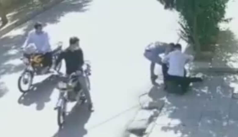 ویدئو/ حمله بیرحمانه دو دزد سنگدل به دختر بیپناه اراکی