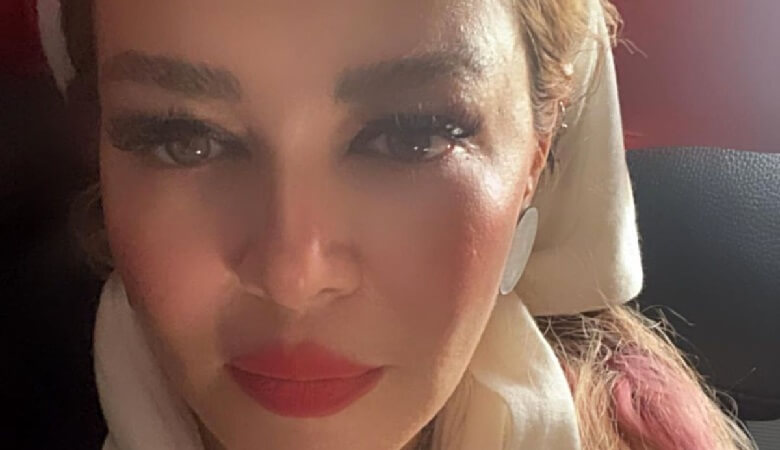 عکس/ بهاره رهنما وانمود به حال خوب داشتن میکند؛ چهره خسته و بیآرایش