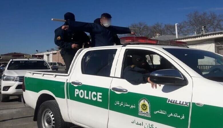 مجازات مردی که به پلیس حمله کرده بود!