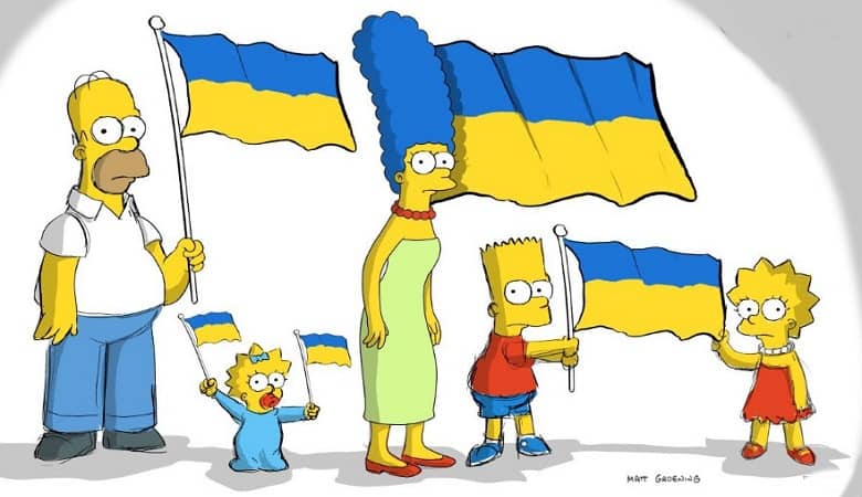 ویدئو/ پیش بینی شگفت انگیز “سیمپسون ها” از جنگ روسیه و اوکراین!