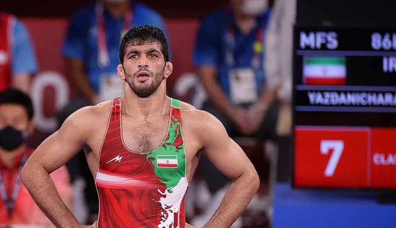 ویدئو/ حسن یزدانی سوژه کشتی گیر روس شد!