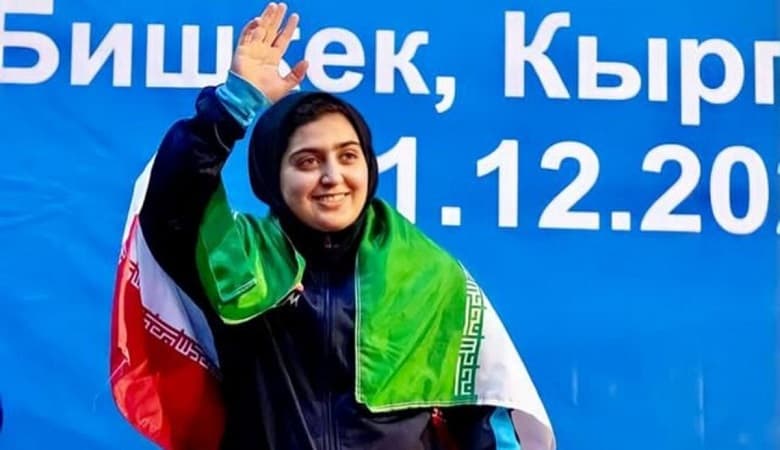 دختر طلایی کشتی که در کارخانه قند کار می‌کند!