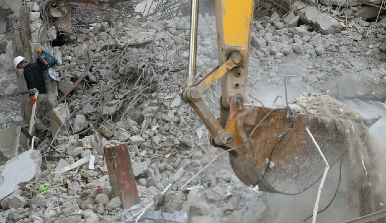 ویدئو/ ببینید چه بر سر ستون اصلی متروپل درآمده است